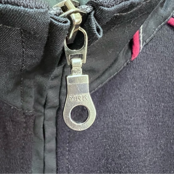 Usa Marine Navy Blue Wool Zip Up Sweater - Picture 4 of 7